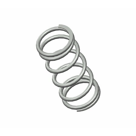 ZORO APPROVED SUPPLIER Compression Spring, O= .343, L= .78, W= .034 R G109960134